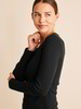 Shirt Langarm Rippe, schwarz