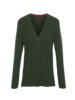 Pullover mit Knopfleiste, schlamm