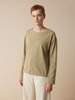 Langarmshirt aus Bio Baumwolle/Hanf, olive