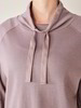 Sweatshirt Langarm, 100 % Bio Baumwolle, deep mauve