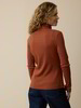 Rollkragenshirt aus Bio Baumwolle/Wolle, kastanie