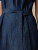 Kleid aus Bio-Baumwolle, dark denim