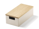 Scribble Kartonbox mit Holzdeckel Eiche