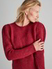 Pullover, cranberry melange