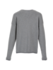 Strick Pullover, silbergrau