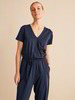 Overall Kurzarm, navy