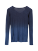 Pullover, degrade blau, Rückseite