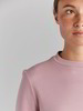 Shirt-Stehkragen, mauve