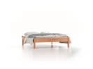 Bett Alpina ohne Betthaupt, 160 x 200 cm, Kernbuche