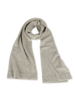 Strickschal aus Alpakawolle, grau melange