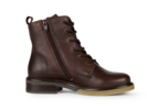 Stiefelette aus Bio Leder, mokka