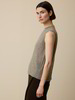Stricktop aus Yakwolle, hasel melange