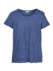 Shirt-Kurzarm, stahlblau