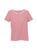 T-Shirt Ringel, ringel rot/weiss, Vorderansicht