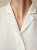 Nachthemd aus Bio-Leinen, offwhite