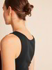Top Rippe, schwarz