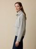 Strickjacke aus BIo-Baumwolle und Wolle, grau melange