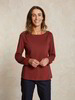 Shirt-Langarm, dunkelrot