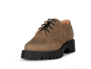 Schnürschuh aus Bio Leder, walnuss
