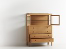 Ettore Highboard in Eiche