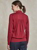 Shirt-Wickeloptik, rote beete