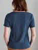 Shirt-Kurzarm, 75 ringel indigo