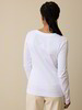 Langarmshirt aus Bio-Baumwolle, weiss