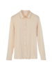 Blusenshirt Langarm, creme