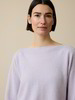Pullover aus Alpakawolle, flieder