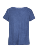 Shirt-Kurzarm, stahlblau