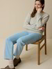 Pullover aus Alpakawolle, grau melange