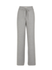 Strickhose aus Bio-Baumwolle und Wolle, grau melange