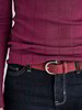 Shirt-Langarm, 71 aubergine