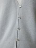 Strickjacke aus Alpakawolle, lichtblau