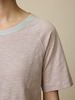 Shirt aus Bio-Baumwolle, eisblau/erdbeere ringel