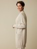 Strickjacke aus Alpakawolle, natur melange