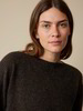 Pullover aus Alpakawolle, mokka