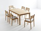 Tisch Albaro in Eiche L 180/240 cm