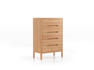 Highboard Tenso, Breite 70.2, 5 Laden, Buche