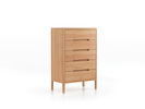 Highboard Tenso, Breite 70.2, 5 Laden, Buche