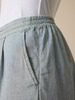  Hose aus Bio-Baumwolle, streif blau-weiss