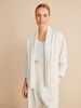 Jacke Kimono, 100 % Bio-Baumwolle, natur