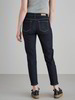 Jeans-7/8 Länge, dark denim