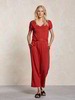 Overall-Leinenjersey, terra cotta