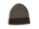 Strickmütze aus Yakwolle, yak fischgrat