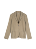 Jacke aus Bio Baumwolle/Hanf, olive