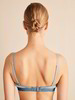 Bustier, grau melange