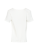 Grüne Erde Shirt-Kurzarm weiß Rückenansicht