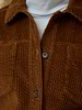 Blusenjacke Cord aus Bio-Baumwolle, zimt
