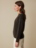 Pullover aus Alpakawolle, mokka